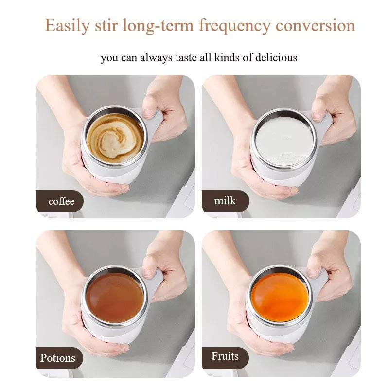 Automatic Rechargeable Magnetic Rotating Stirring Cup