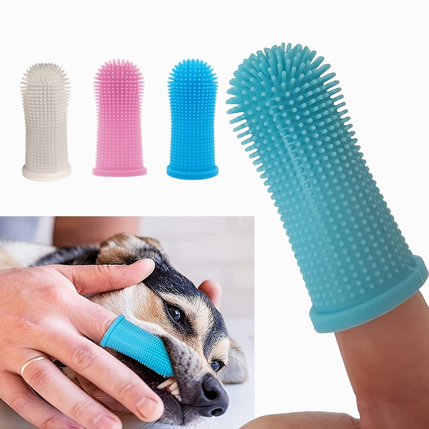 Finger Brush For Pets - Happy Smile