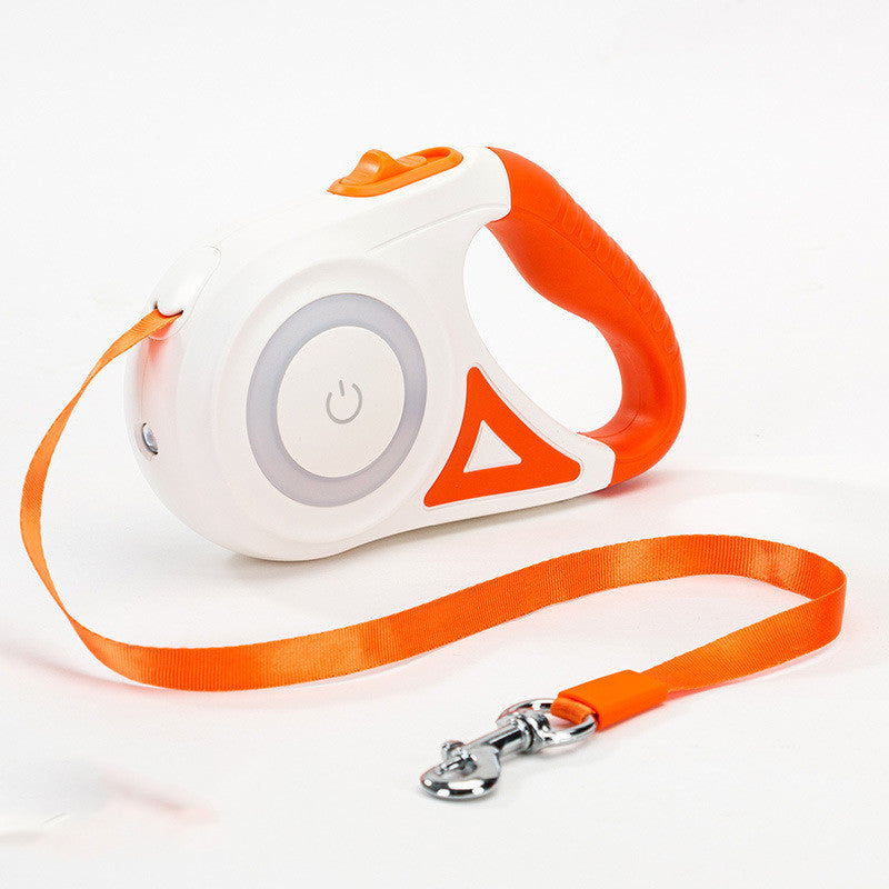 All-in-One Dog Leash, Collar, and Spotlight for Pets