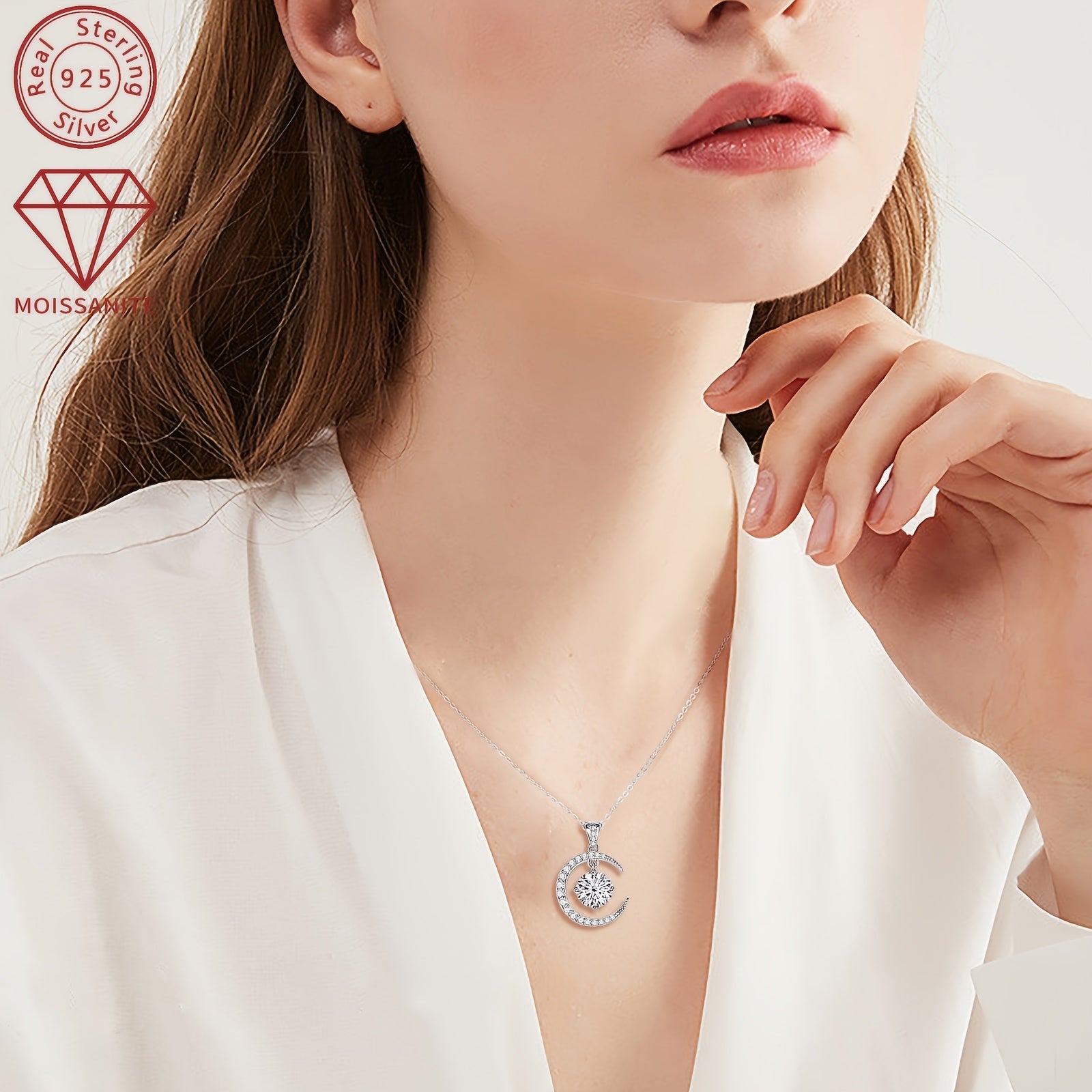925 Sterling Moon & Sun Pendant – Grace, Balance & Eternal Beauty