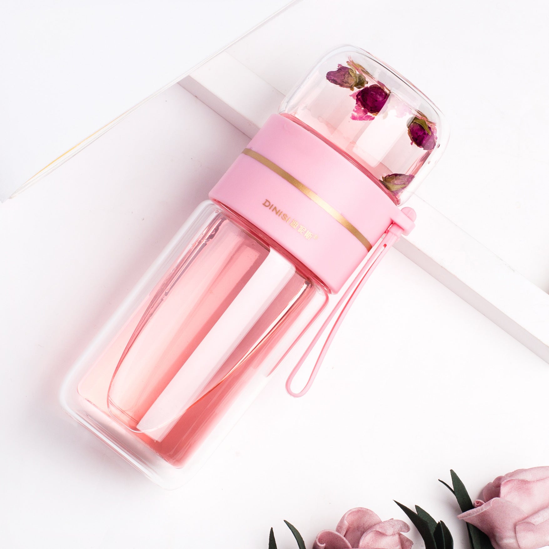 Glass Tea Bottle – Infuser & Water Separation