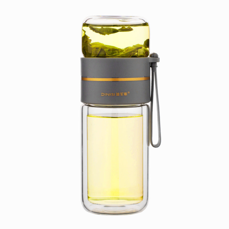 Glass Tea Bottle – Infuser & Water Separation