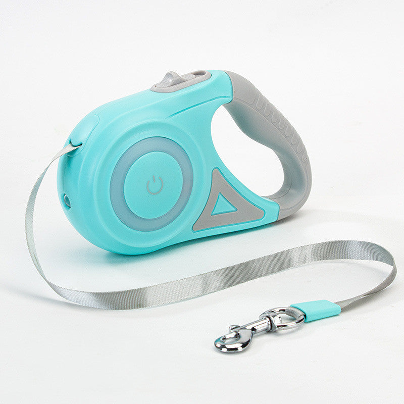 All-in-One Dog Leash, Collar, and Spotlight for Pets