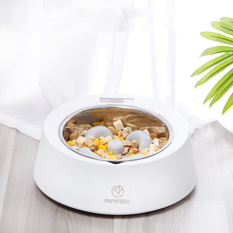 Smart Weigh-Slow Feeder Bowl for Balanced Pet Feeding
