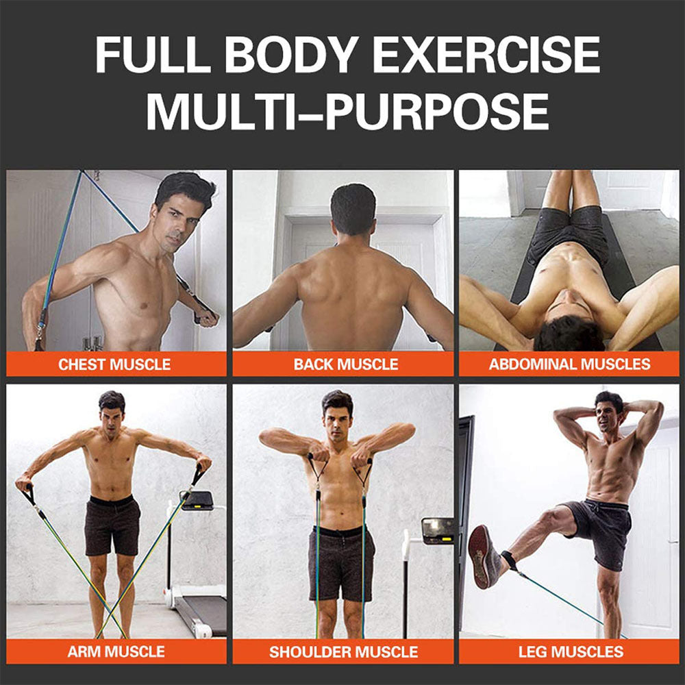 Rally Rope Fitness Band Kit – 11 Pieces