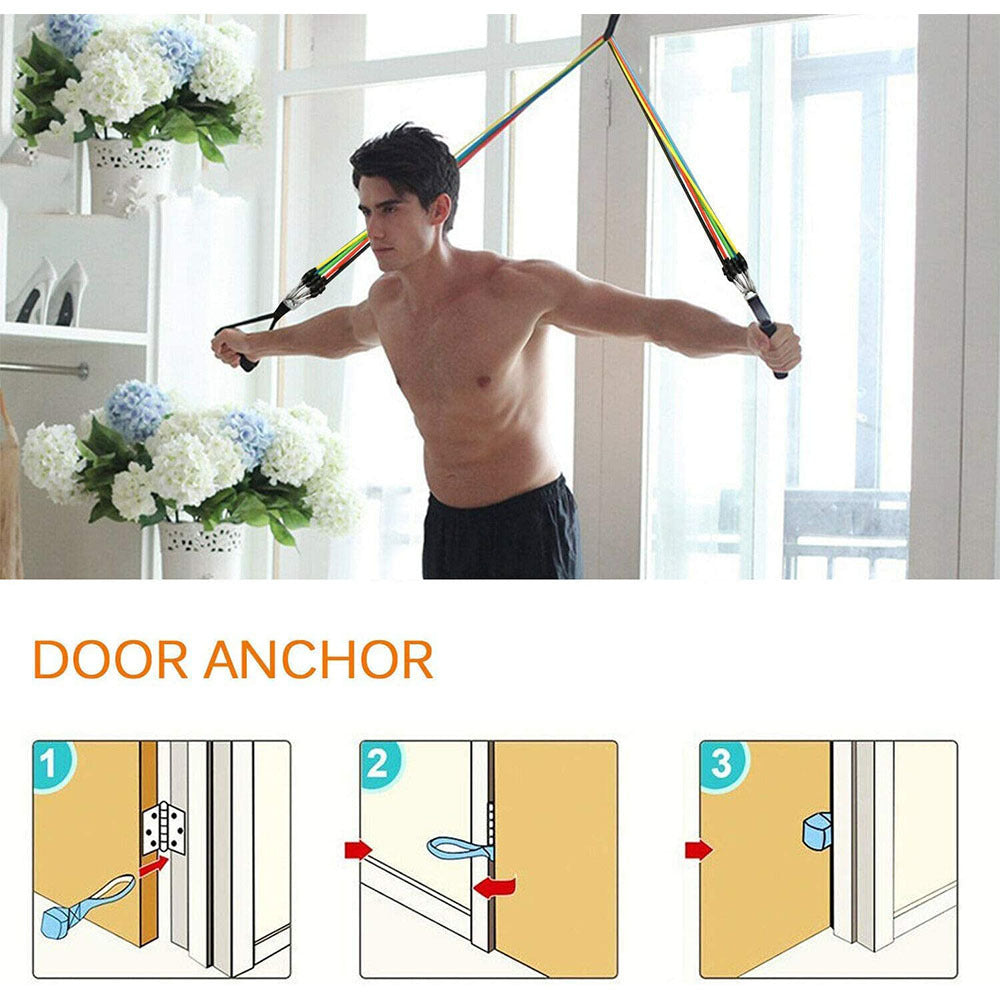 Rally Rope Fitness Band Kit – 11 Pieces