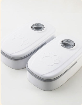 Smart Stainless-Steel Auto Pet Feeder – Timed Meals, Controlled Portions