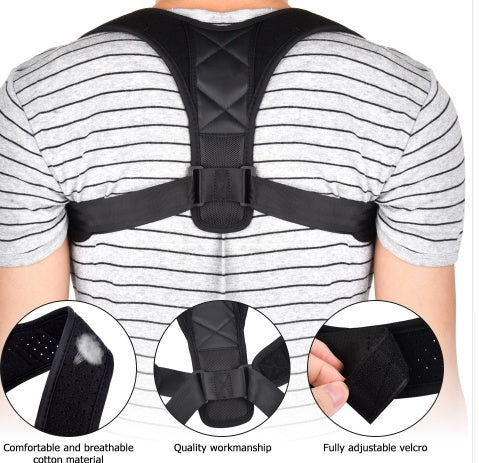 Posture Support Harness — Back, Shoulder, Spine Brace