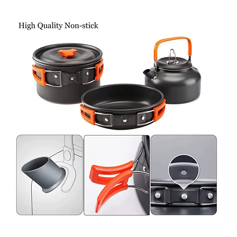 Lightweight Camping Cookware Kit – Your Adventure Kitchen Companion