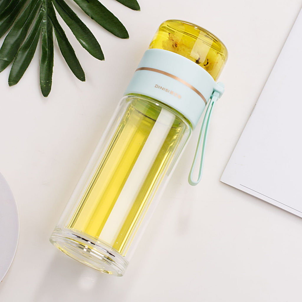 Glass Tea Bottle – Infuser & Water Separation