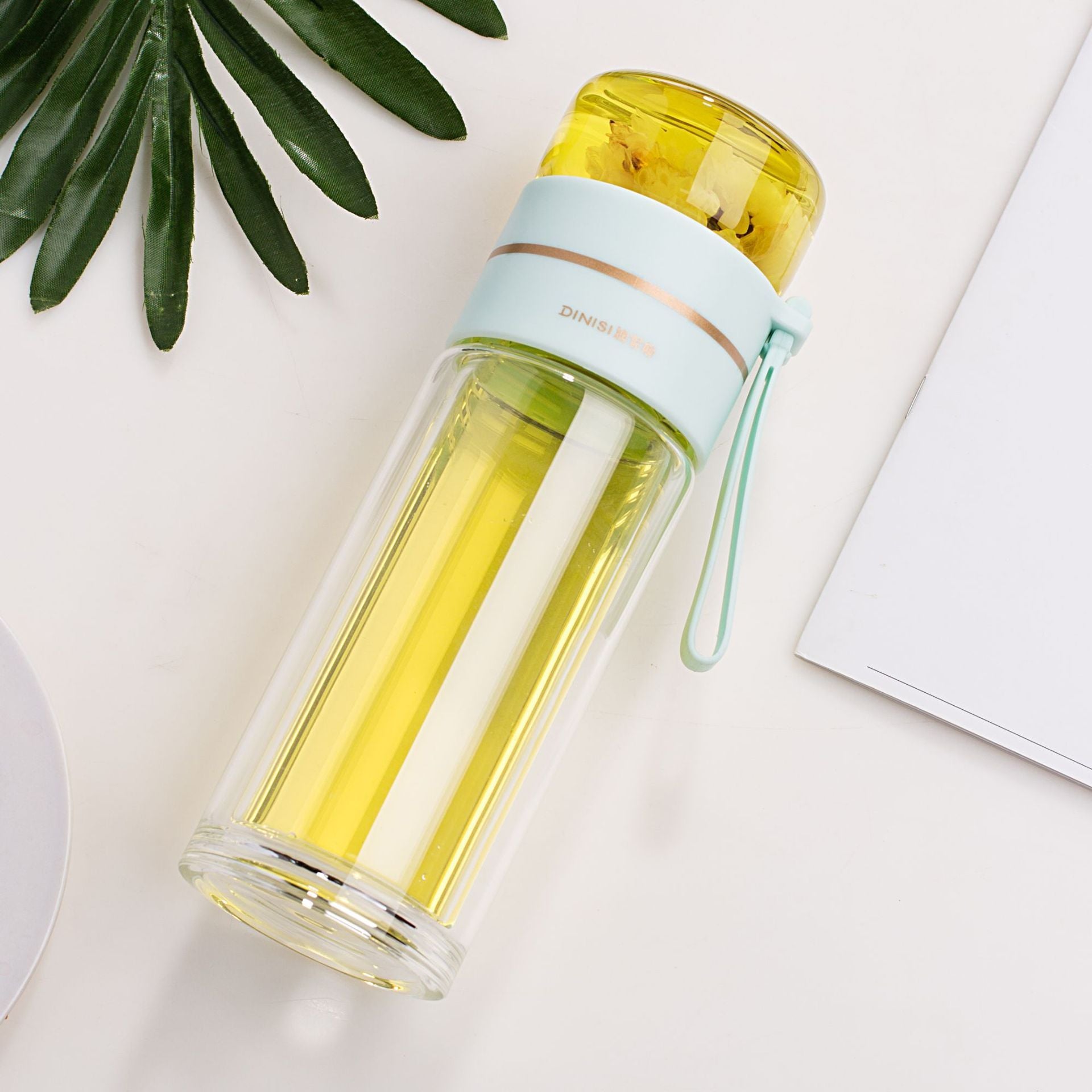 Glass Tea Bottle – Infuser & Water Separation