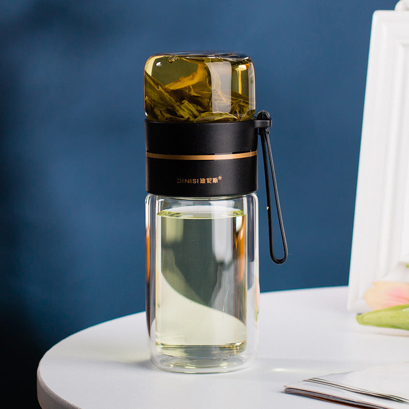 Glass Tea Bottle – Infuser & Water Separation