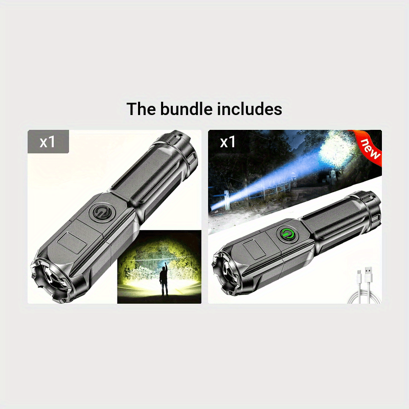 Blaze Beam Pro – Ultra Bright Zoom Flashlight for Any Adventure