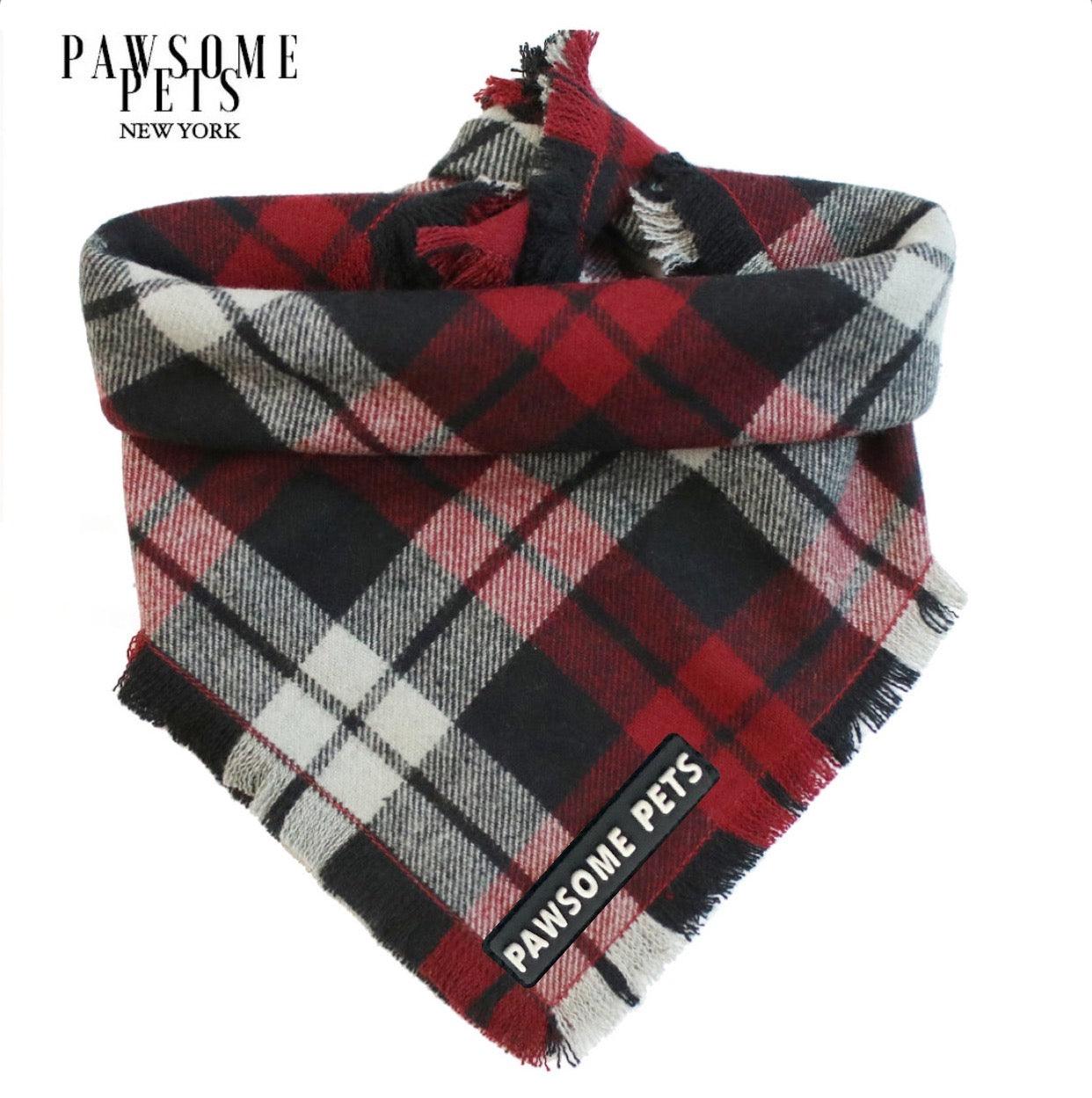 Warm Tinsel Pet Bandana - Noelle