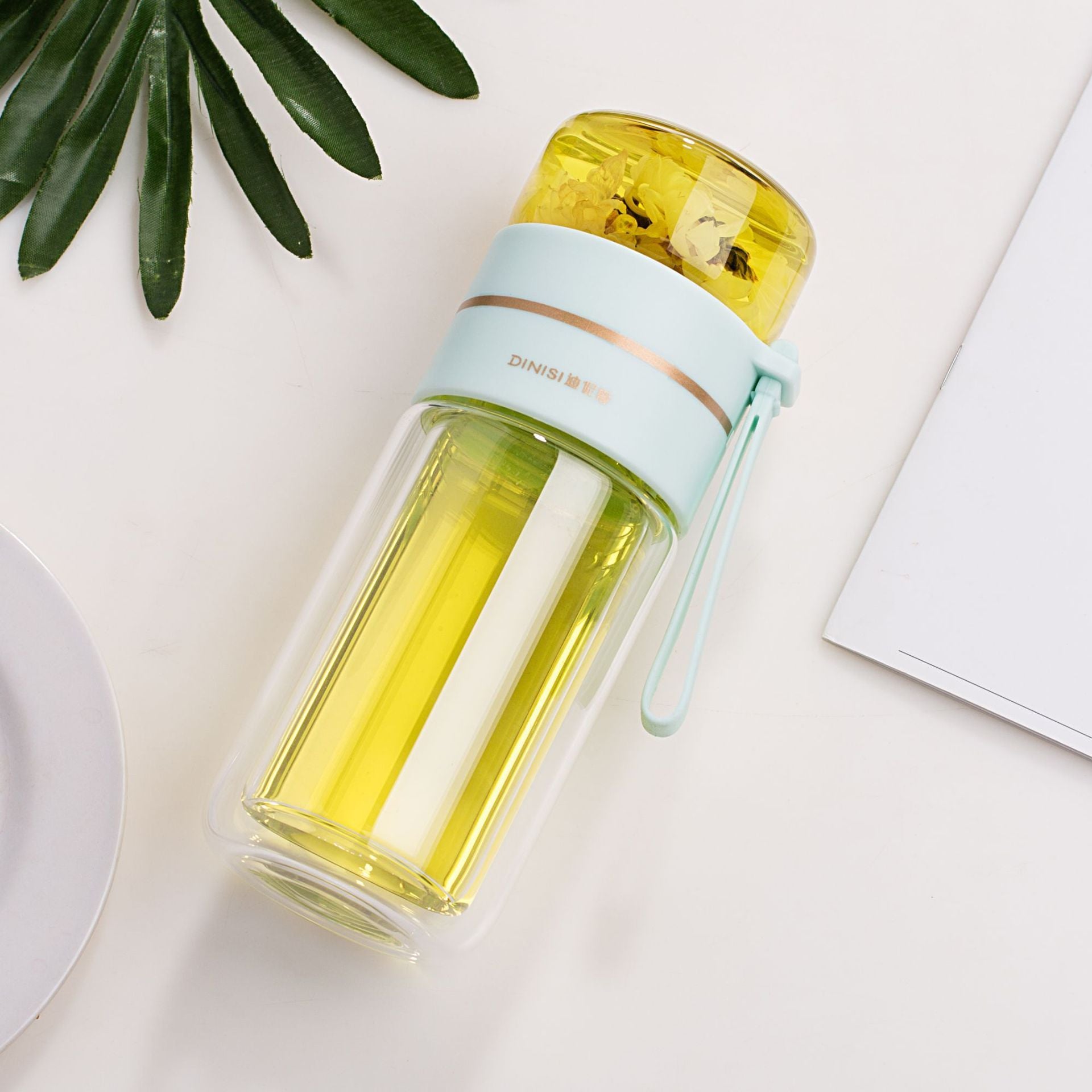 Glass Tea Bottle – Infuser & Water Separation