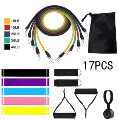 Rally Rope Fitness Band Kit – 11 Pieces