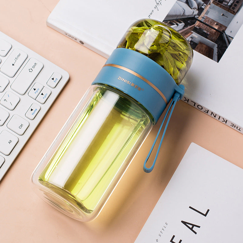 Glass Tea Bottle – Infuser & Water Separation