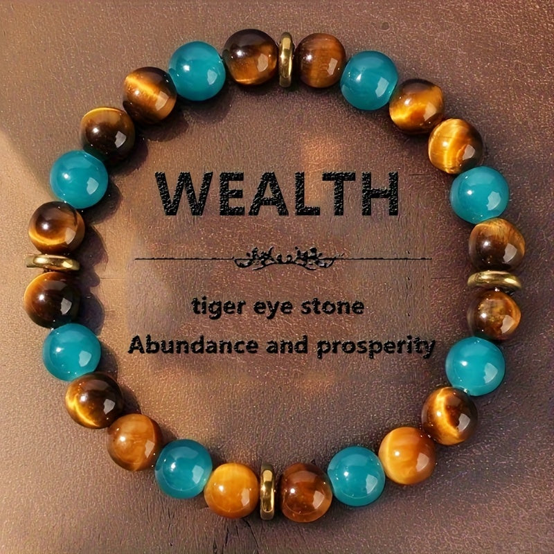 Tiger’s Eye Wealth Bracelet – Attract Luck and Prosperity