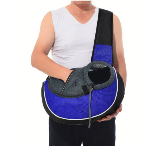 Portable Pet Carrying Bag for Dogs & Cats – Crossbody Style