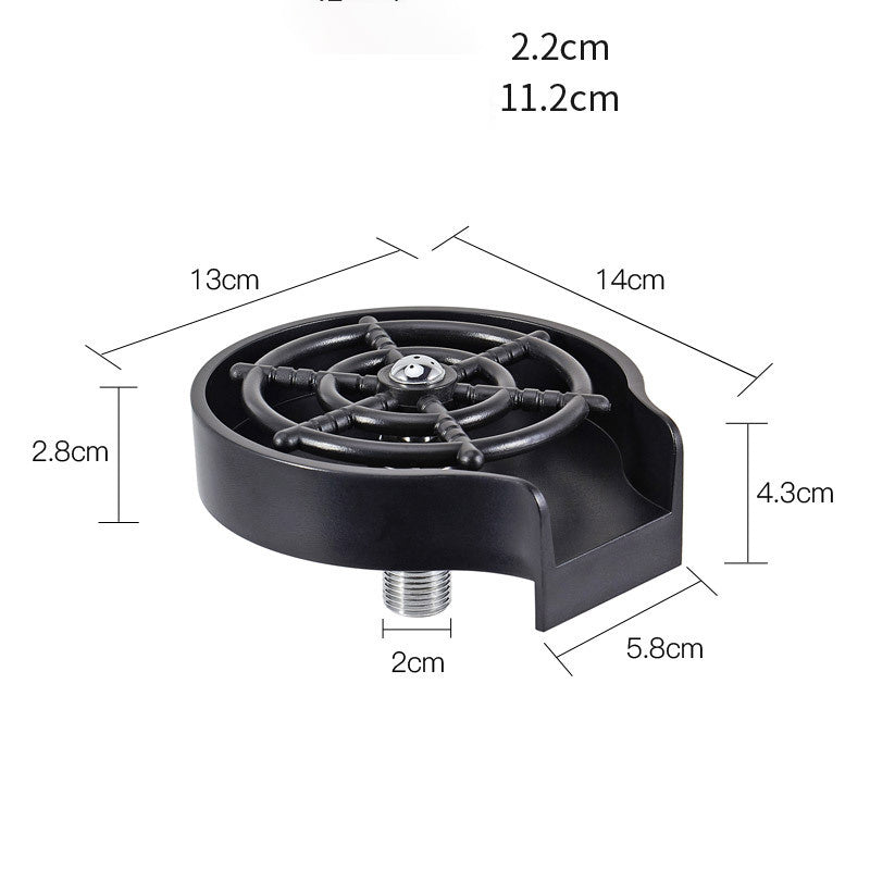 Countertop Glass Rinser: High-Pressure Cup / Pitcher Washer