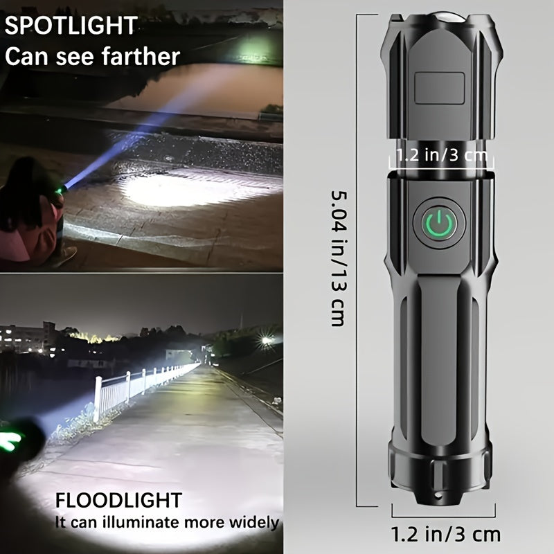 Blaze Beam Pro – Ultra Bright Zoom Flashlight for Any Adventure