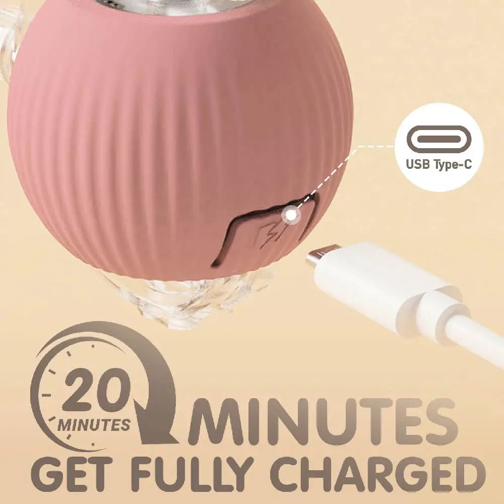 Interactive Rolling Tail Ball – Endless Fun for Cats & Dogs