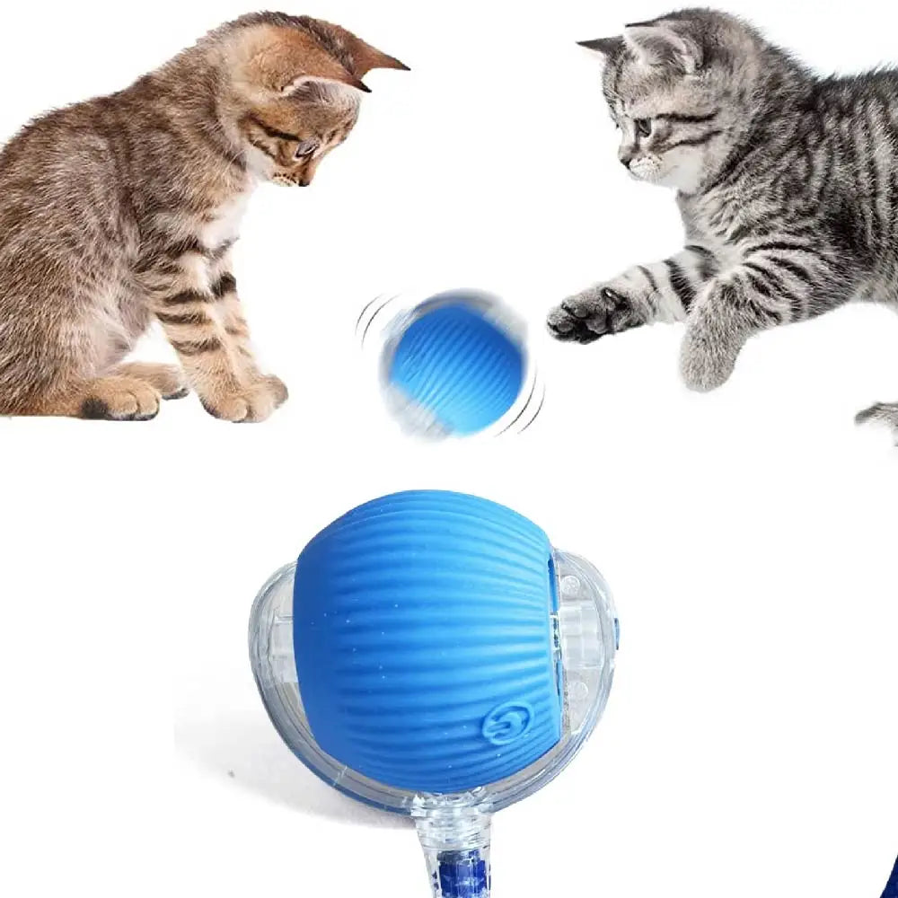 Interactive Rolling Tail Ball – Endless Fun for Cats & Dogs
