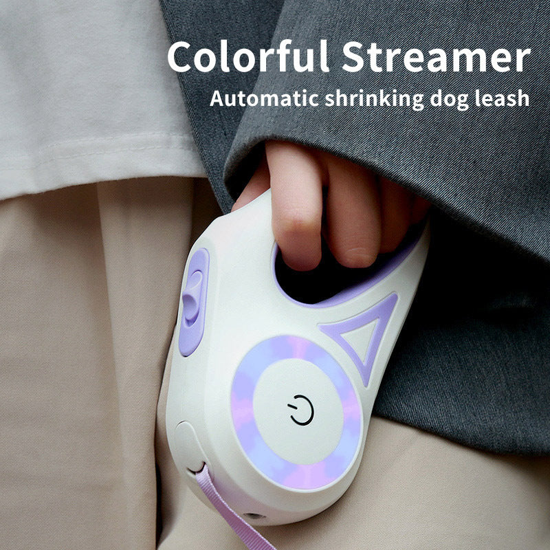 All-in-One Dog Leash, Collar, and Spotlight for Pets