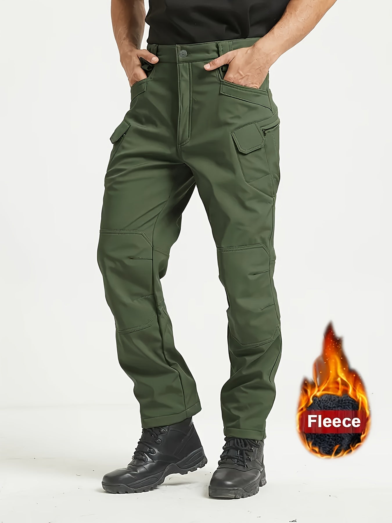 Men’s Tactical Fleece Pants – Stay Warm, Tough & Ready