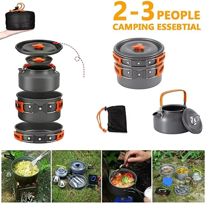 Lightweight Camping Cookware Kit – Your Adventure Kitchen Companion