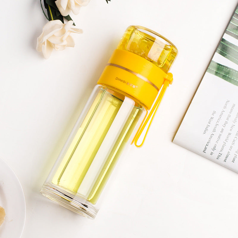 Glass Tea Bottle – Infuser & Water Separation