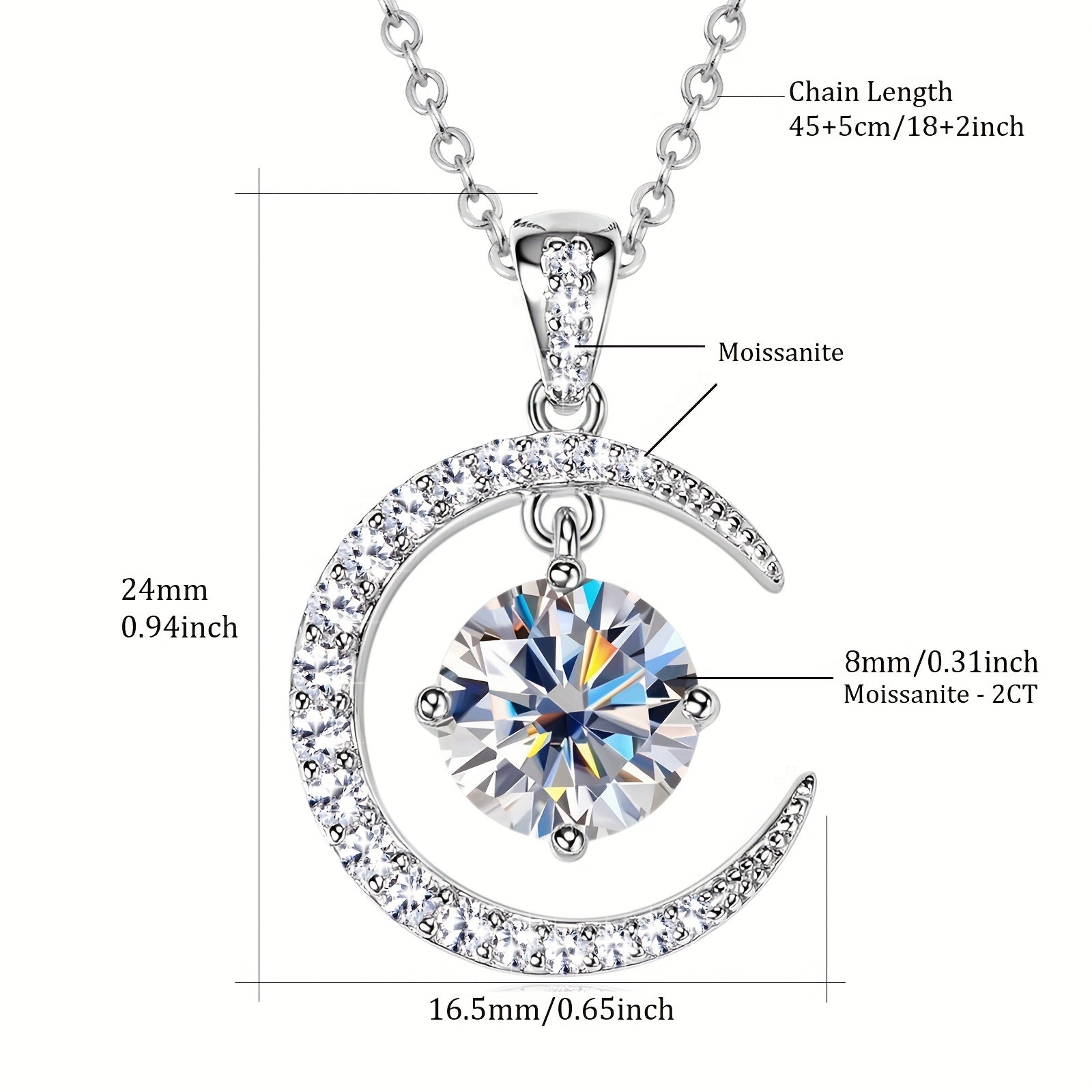 925 Sterling Moon & Sun Pendant – Grace, Balance & Eternal Beauty